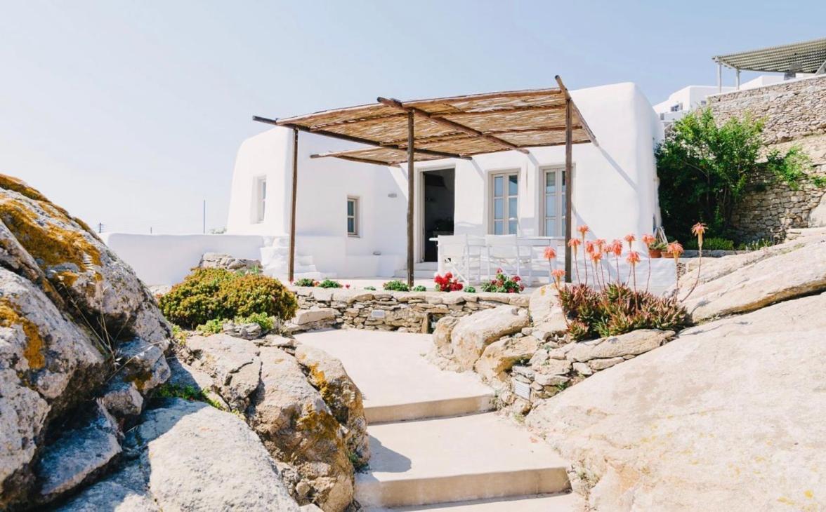 The Eagle'S Nest, Fanari, Mykonos Villa Mykonos Town Exterior photo