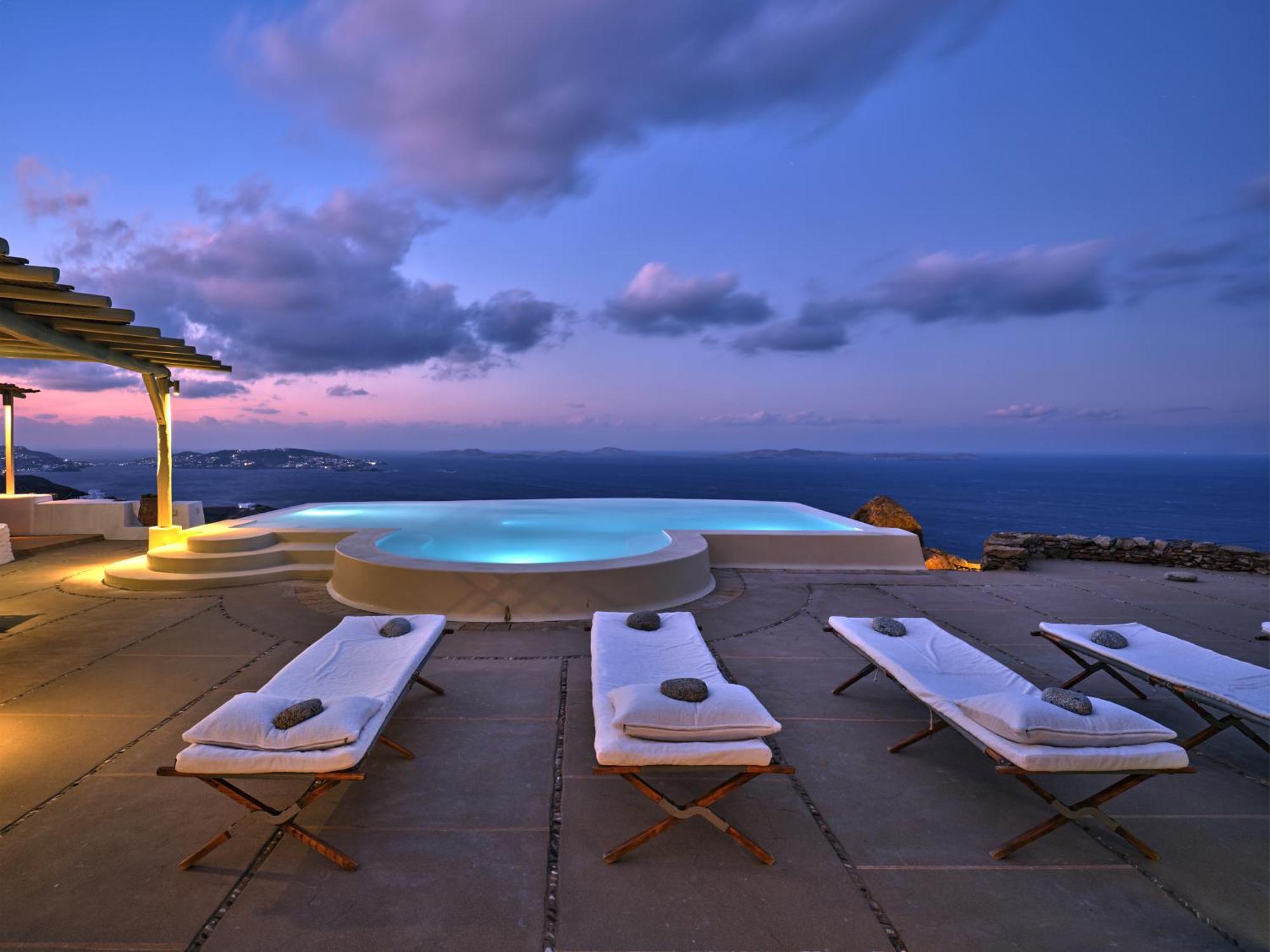 The Eagle'S Nest, Fanari, Mykonos Villa Mykonos Town Exterior photo